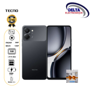 Smartphone Tecno Pop 20 128Go/4Go+4Go RAM