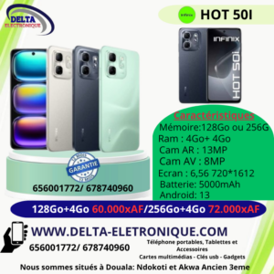 Smartphone Infinix Hot 50i 128+4 RAM