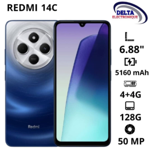 Smartphone REDMI 14C 128Go - 4Go RAM