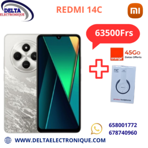 Smartphone REDMI 14C 256Go - 8Go RAM