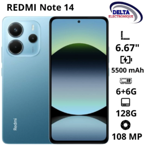REDMI NOTE 14  128G + 6+6G RAM